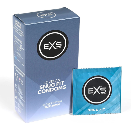 Snug Fit Condoms 49mm – 12-Pack