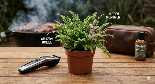 Men's Pot Plant for Manscaping and grooming amazon jungle reference for South African men.png