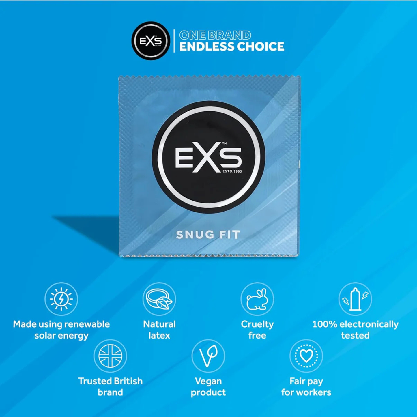 Snug Fit Condoms 49mm – 12-Pack