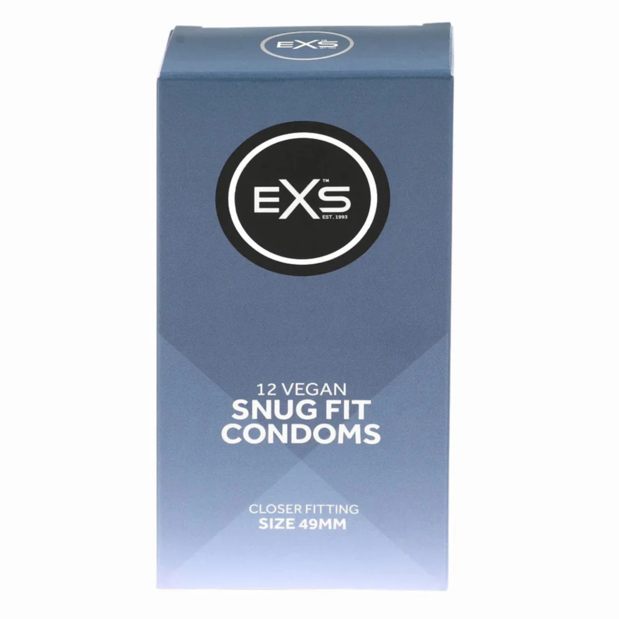 EXS Snug Fit Condoms 49mm | 12-Pack | BiggerBetter